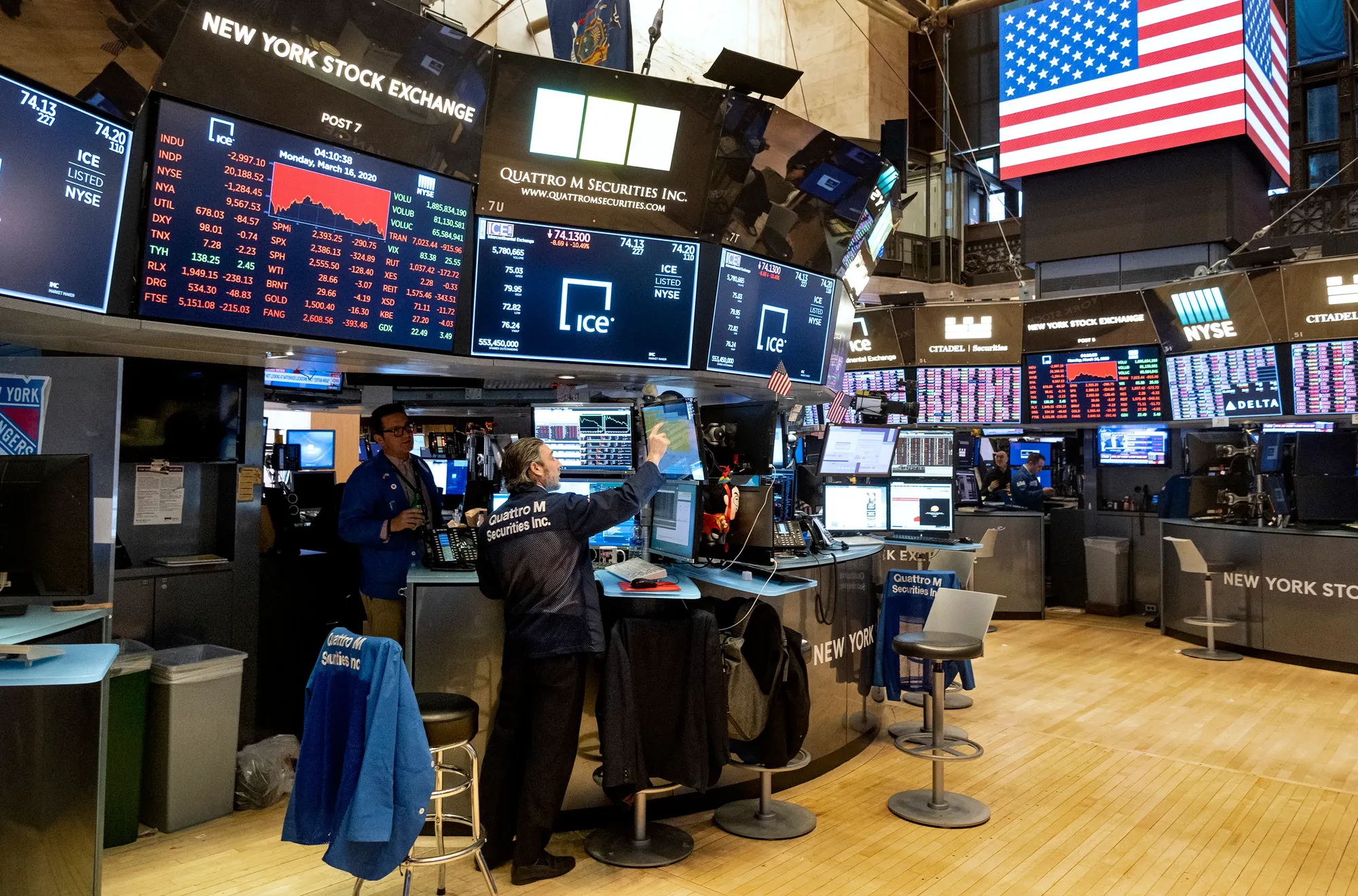 trading floor